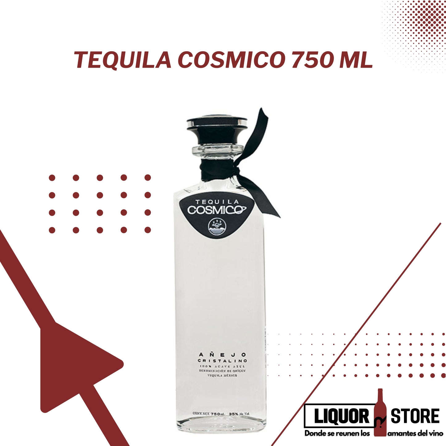 TEQUILA COSMICO 750 ML